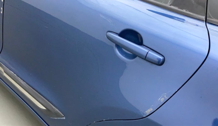 2018 Maruti Baleno DELTA PETROL 1.2, Petrol, Manual, 33,756 km, Rear left door - Slightly dented
