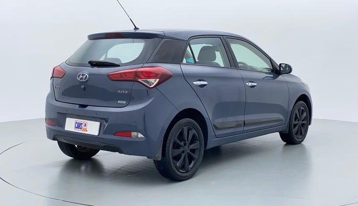 2015 Hyundai Elite i20 ASTA 1.2, Petrol, Manual, 1,06,320 km, Right Back Diagonal (45- Degree) View