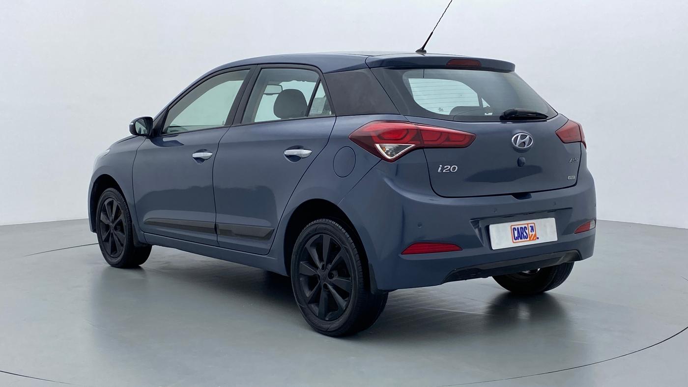 2015 Hyundai Elite i20 ASTA 1.2, Petrol, Manual, 1,06,320 km, Left Back Diagonal (45- Degree) View