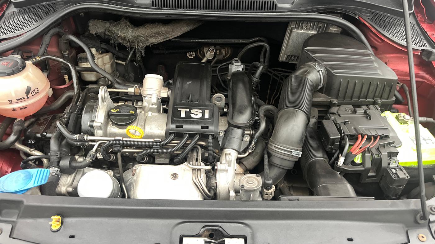 2019 Volkswagen Polo GT TSI AT, Petrol, Automatic, 1,44,580 km, Engine View