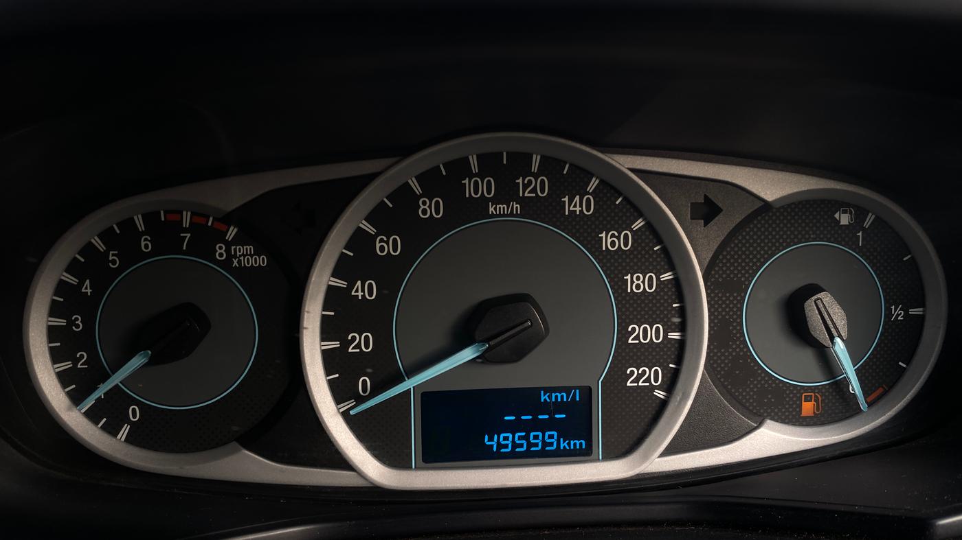2018 Ford Figo Aspire TITANIUM 1.2 PETROL, Petrol, Manual, 49,578 km, Odometer Image