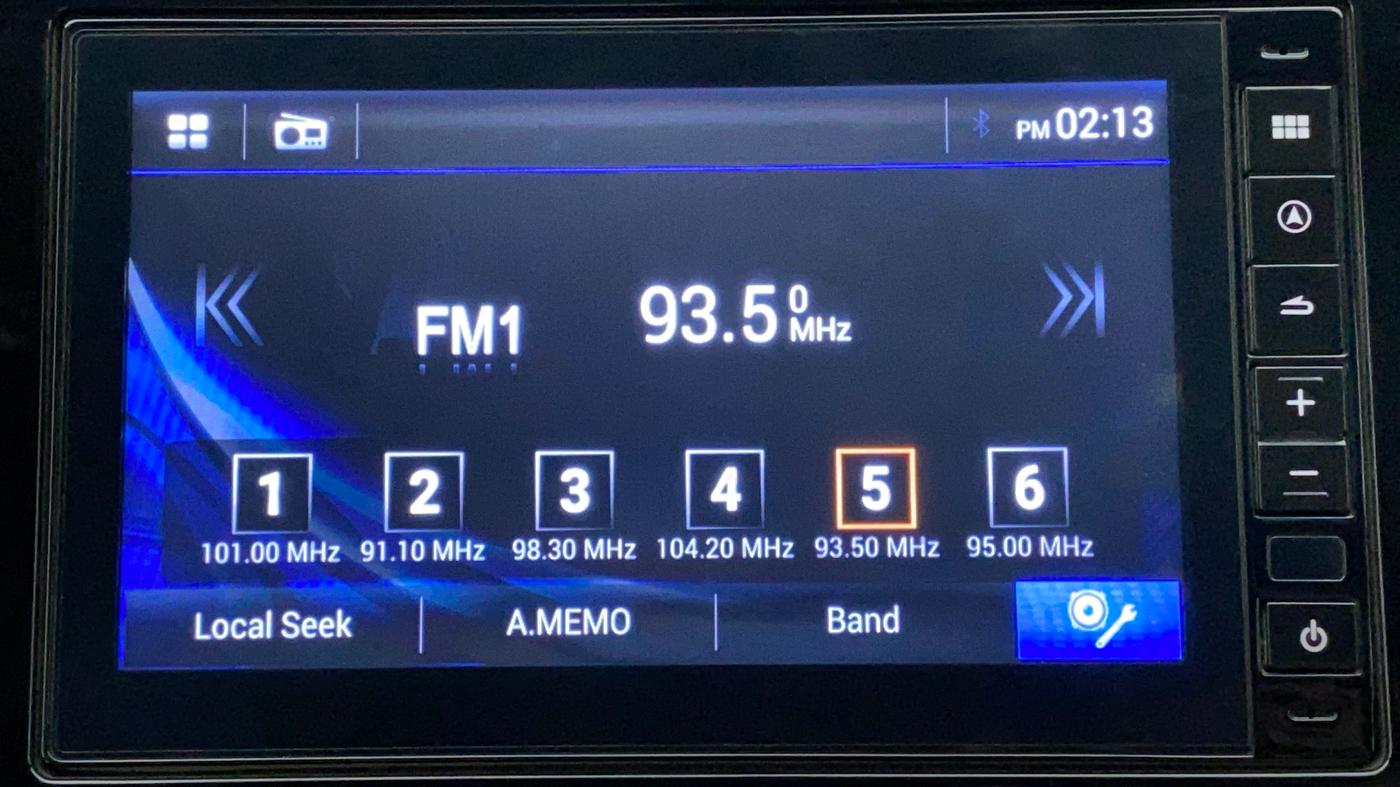 2021 Honda WR-V 1.2L I-VTEC VX MT, Petrol, Manual, 23,172 km, Infotainment System