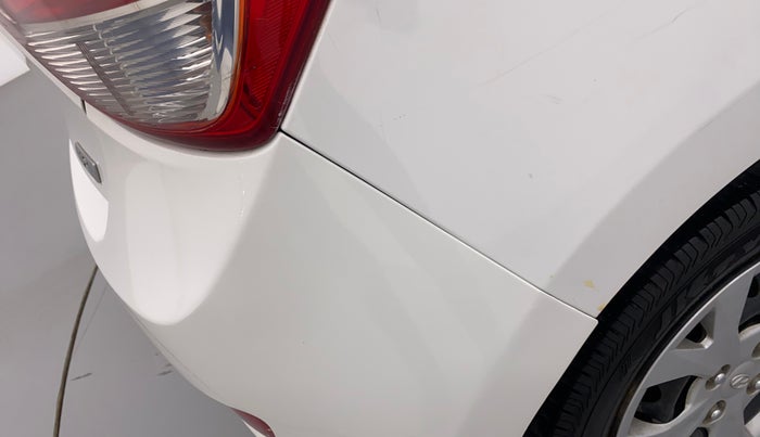 2015 Hyundai Grand i10 SPORTZ 1.2 KAPPA VTVT, Petrol, Manual, 77,187 km, Rear bumper - Minor damage