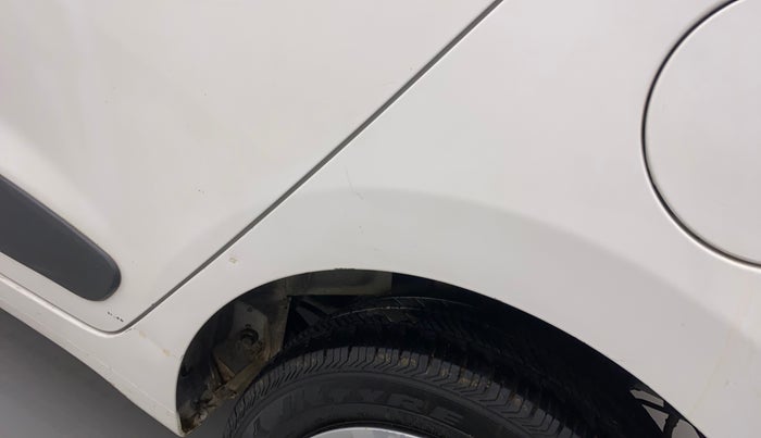 2015 Hyundai Grand i10 SPORTZ 1.2 KAPPA VTVT, Petrol, Manual, 77,187 km, Left quarter panel - Paint has minor damage
