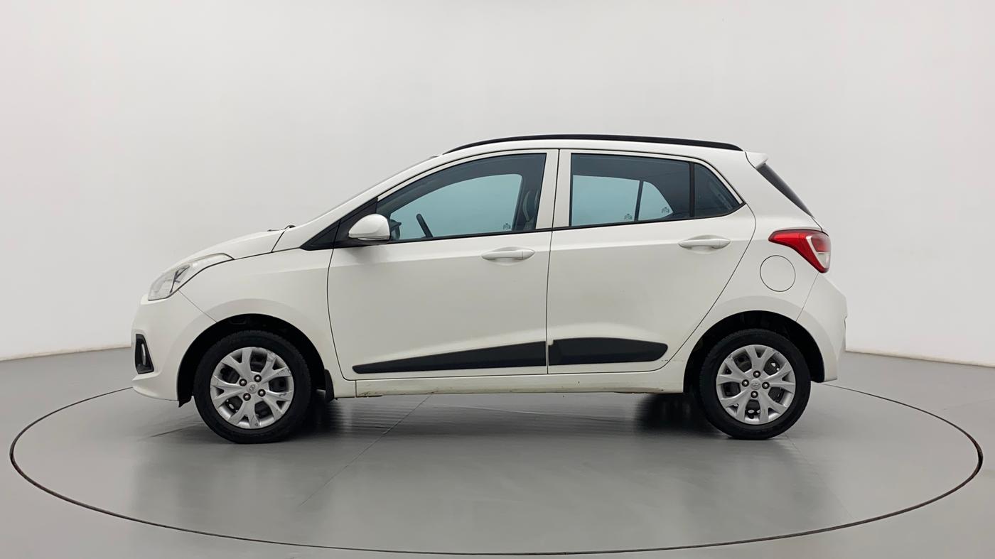 2015 Hyundai Grand i10 SPORTZ 1.2 KAPPA VTVT, Petrol, Manual, 77,187 km, Left Side