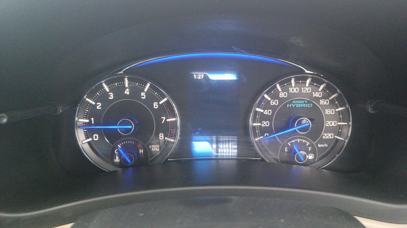 2019 Maruti Ciaz ALPHA 1.5 SHVS PETROL, Petrol, Manual, 57,659 km, Odometer Image