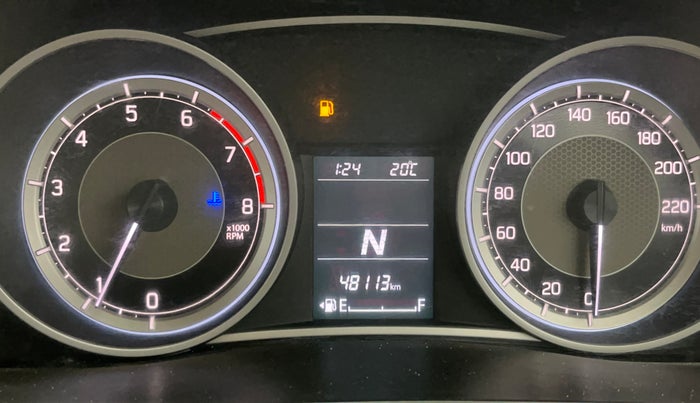 2018 Maruti Dzire VXI AMT, Petrol, Automatic, 48,114 km, Odometer Image