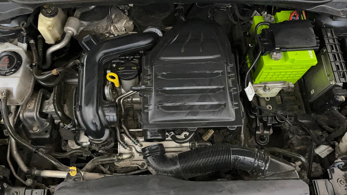 2021 Volkswagen TAIGUN HIGHLINE 1.0 TSI AT, Petrol, Automatic, 64,698 km, Engine View