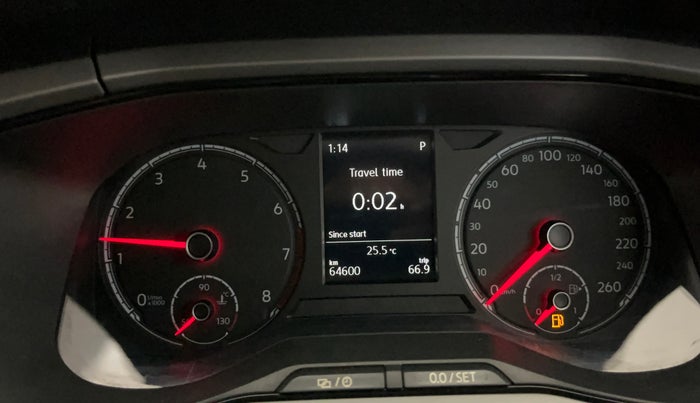 2021 Volkswagen TAIGUN HIGHLINE 1.0 TSI AT, Petrol, Automatic, 64,534 km, Odometer Image