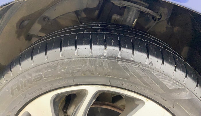 2019 Maruti Baleno ZETA PETROL 1.2, Petrol, Manual, 1,10,680 km, Left Front Tyre Tread