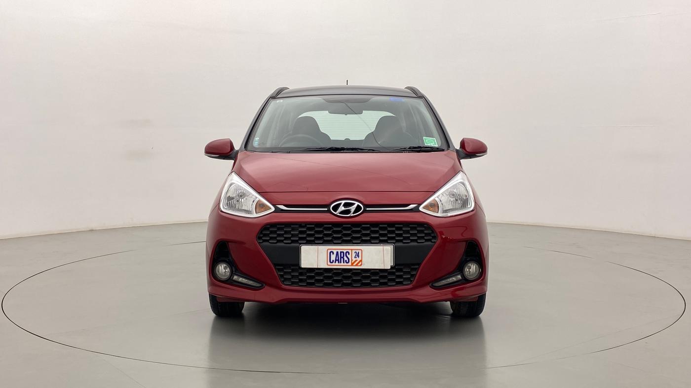 2019 Hyundai Grand i10 SPORTZ DUAL TONE 1.2 VTVT, Petrol, Manual, 12,654 km, Front