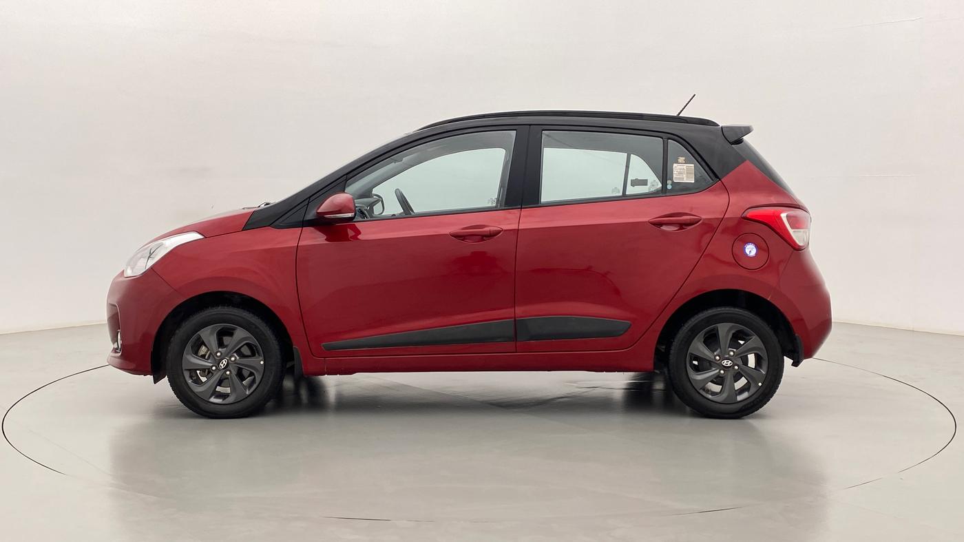 2019 Hyundai Grand i10 SPORTZ DUAL TONE 1.2 VTVT, Petrol, Manual, 12,654 km, Left Side