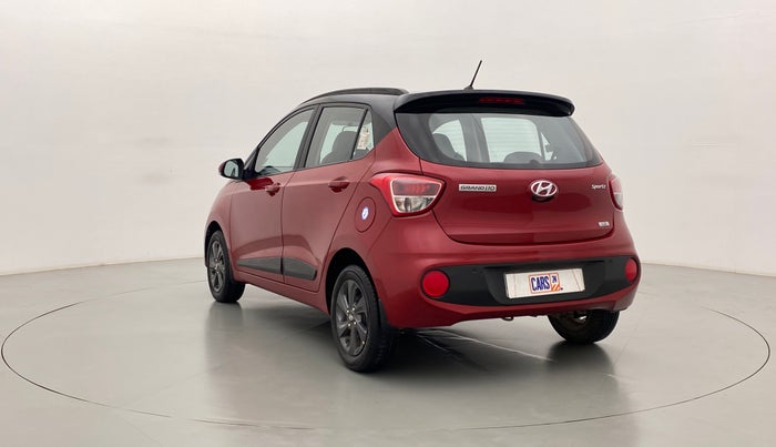 2019 Hyundai Grand i10 SPORTZ DUAL TONE 1.2 VTVT, Petrol, Manual, 12,654 km, Left Back Diagonal