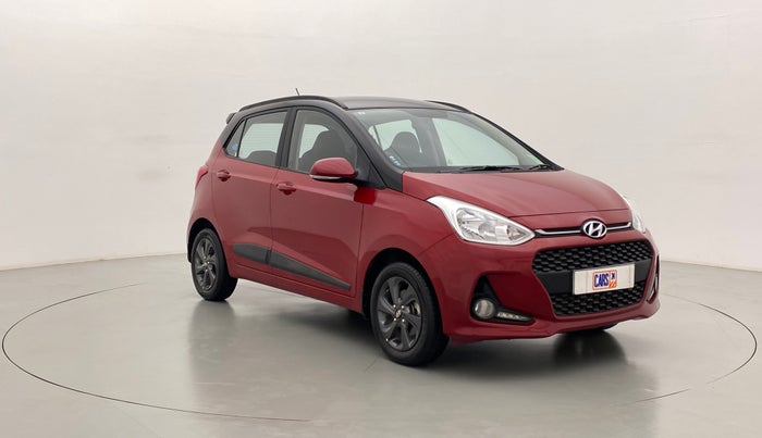2019 Hyundai Grand i10 SPORTZ DUAL TONE 1.2 VTVT, Petrol, Manual, 12,654 km, Right Front Diagonal