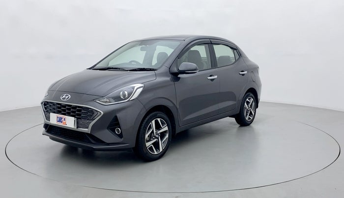 2021 Hyundai AURA SX+ AT, Petrol, Automatic, 3,994 km, Left Front Diagonal