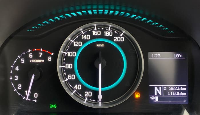 2021 Maruti IGNIS ALPHA 1.2 AMT, Petrol, Automatic, 11,606 km, Odometer Image