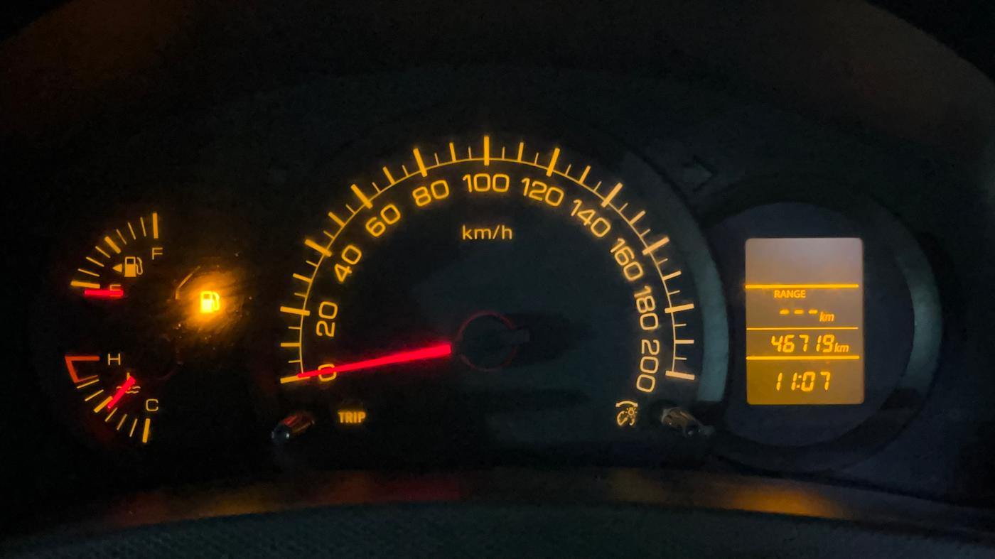 2016 Maruti Swift Dzire LXI (O), CNG, Manual, 46,775 km, Odometer Image