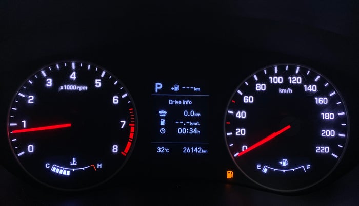 2019 Hyundai Elite i20 1.2  ASTA (O) CVT, Petrol, Automatic, 26,175 km, Odometer Image