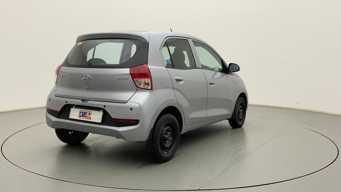 2019 Hyundai NEW SANTRO SPORTZ AMT, Petrol, Automatic, 9,918 km, Right Back Diagonal