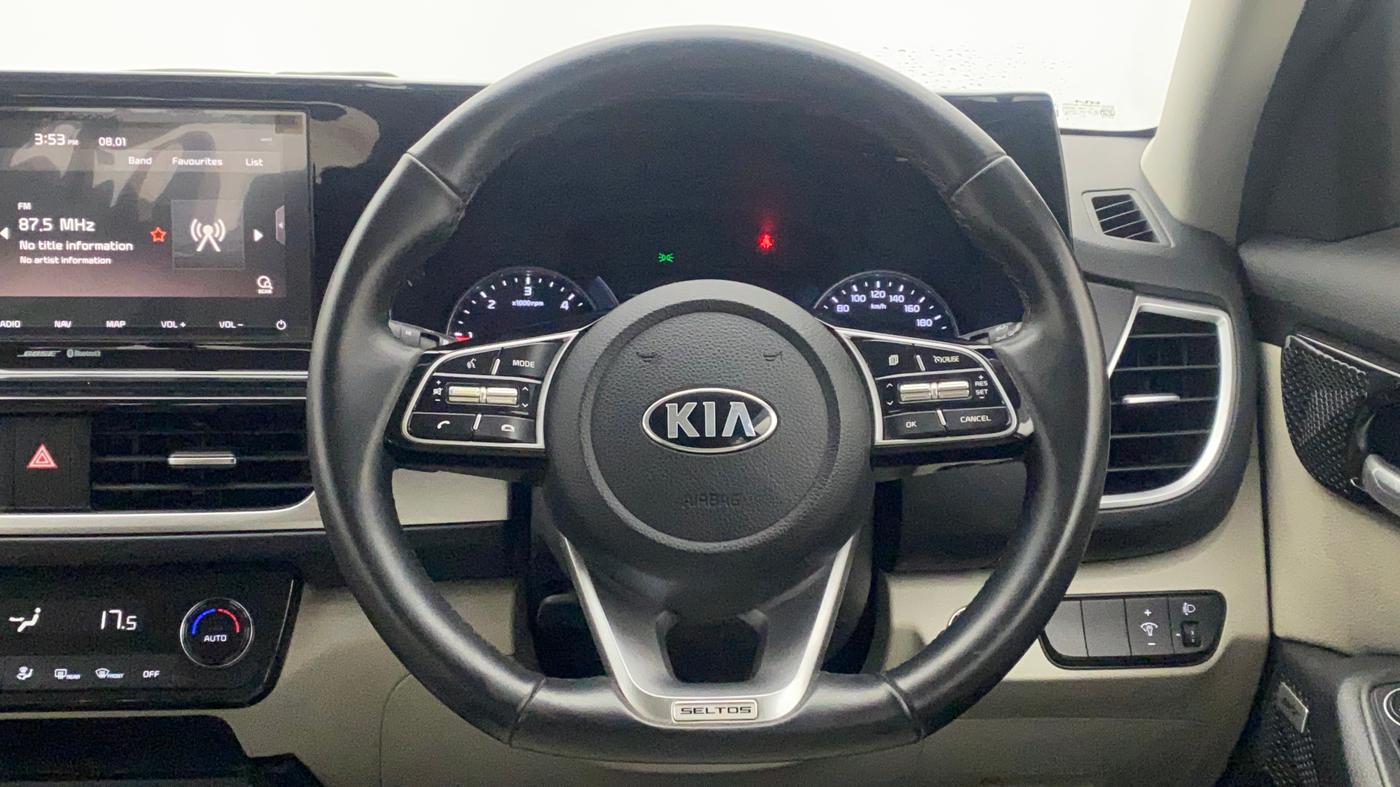 2020 KIA SELTOS HTX PLUS 1.5 DIESEL, Diesel, Manual, 38,224 km, Steering Wheel Close Up