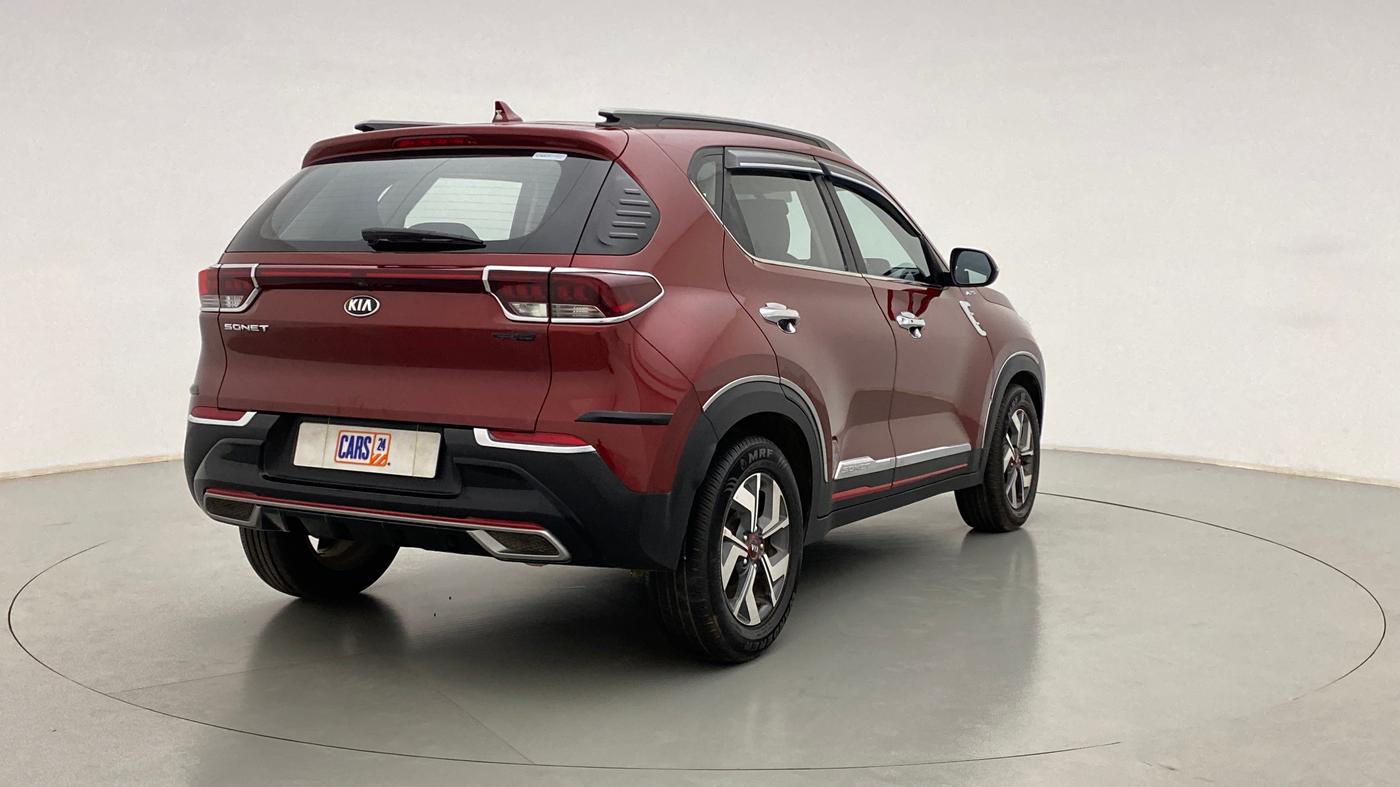 2020 KIA SONET GTX PLUS 1.5D  AT, Diesel, Automatic, 19,931 km, Right Back Diagonal