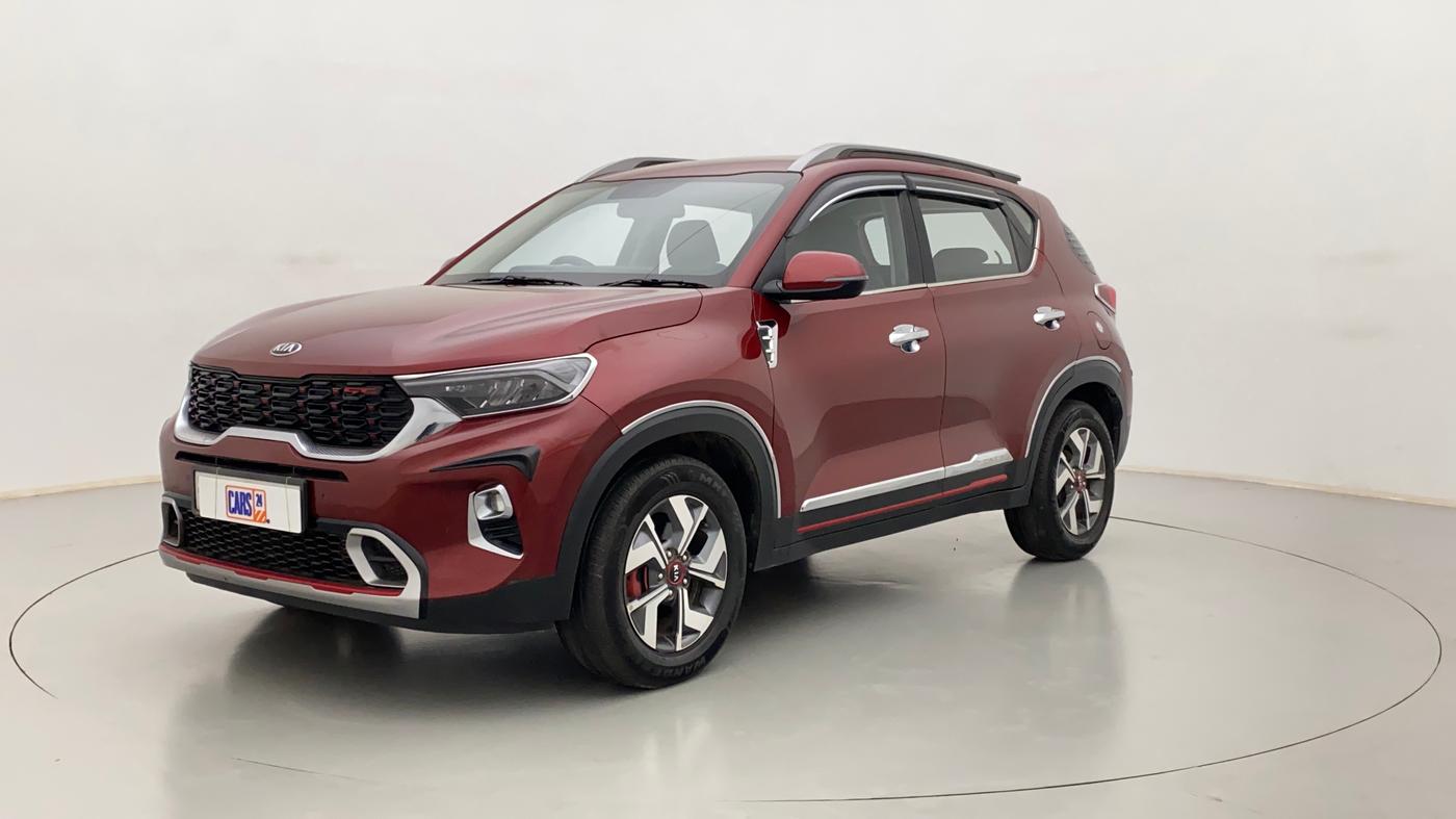 2020 KIA SONET GTX PLUS 1.5D  AT, Diesel, Automatic, 19,931 km, Left Front Diagonal