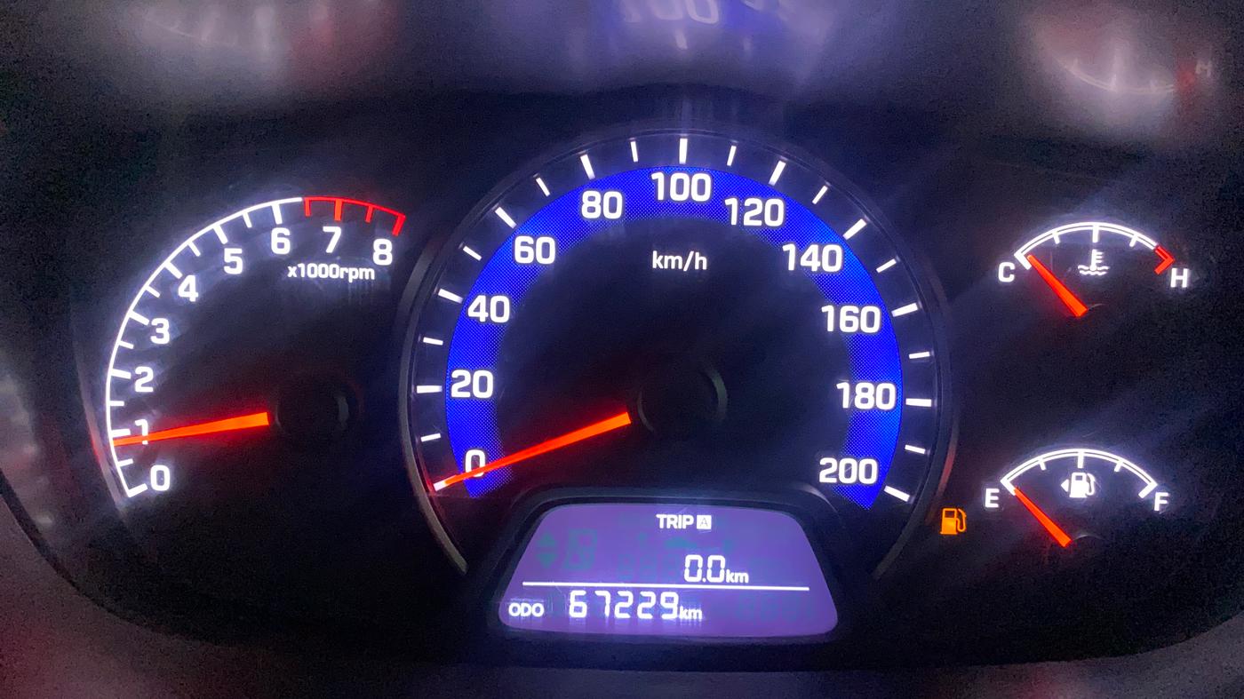 2022 Hyundai XCENT PRIME 	T+ CNG, CNG, Manual, 68,510 km, Odometer Image