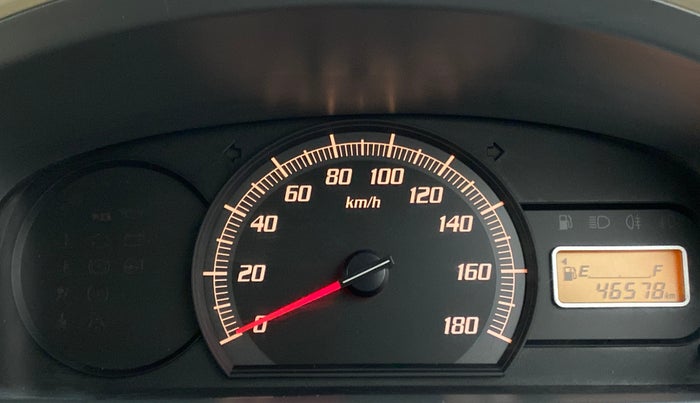 2012 Maruti Zen Estilo LXI, Petrol, Manual, 46,662 km, Odometer Image