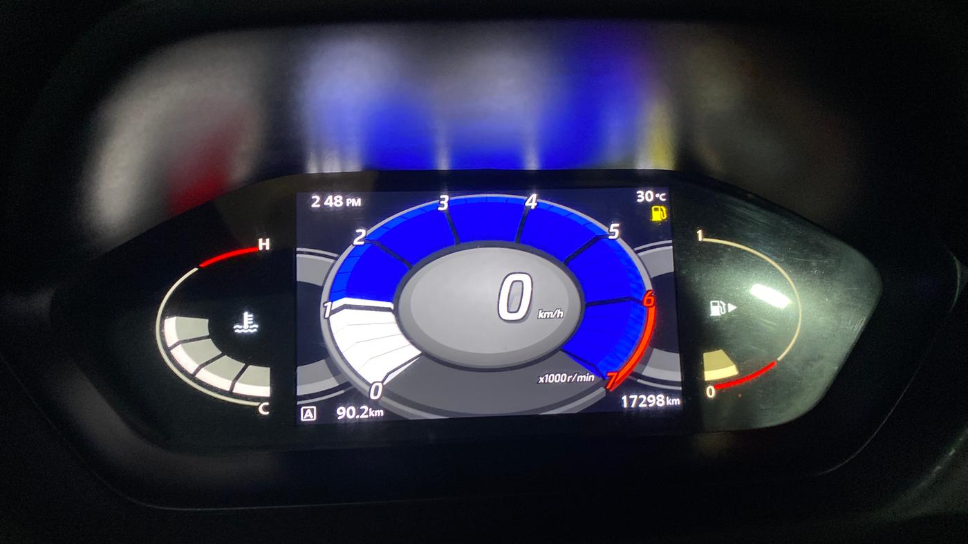 2024 Nissan MAGNITE XV PREMIUM DUAL TONE, Petrol, Manual, 17,291 km, Odometer Image