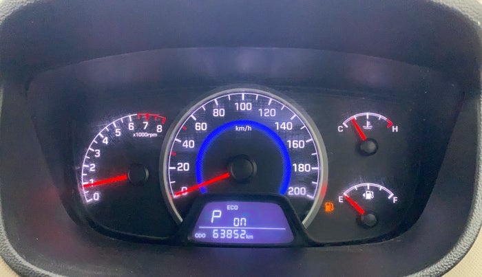 2018 Hyundai Grand i10 MAGNA AT 1.2 KAPPA VTVT, Petrol, Automatic, 63,852 km, Odometer Image
