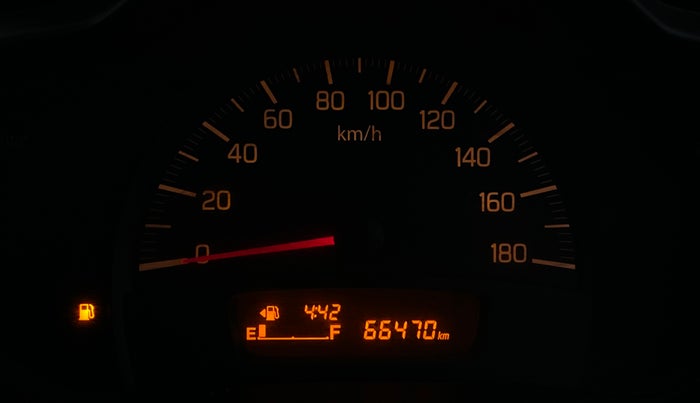 2014 Maruti Celerio VXI, Petrol, Manual, 66,466 km, Odometer Image