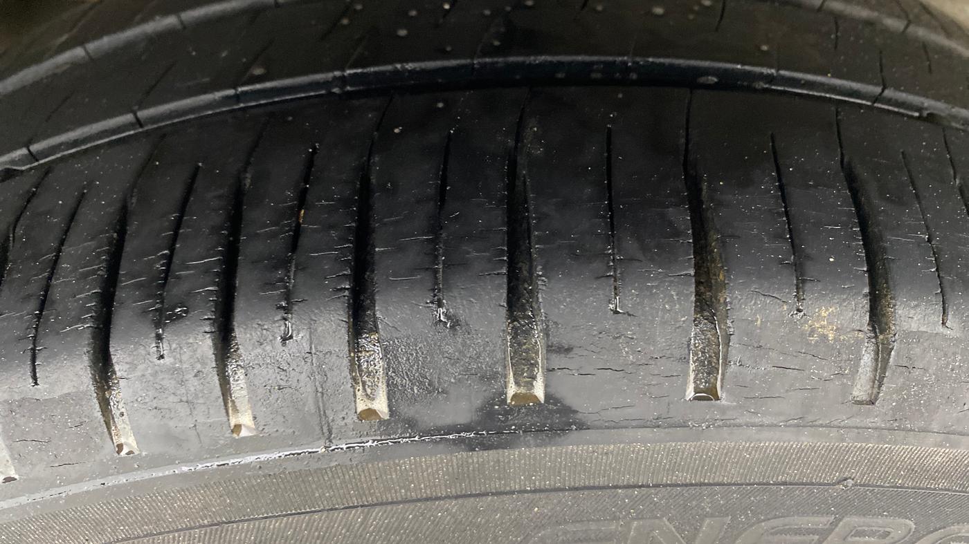 2014 Maruti Celerio VXI, Petrol, Manual, 66,421 km, Right Rear Tyre Tread