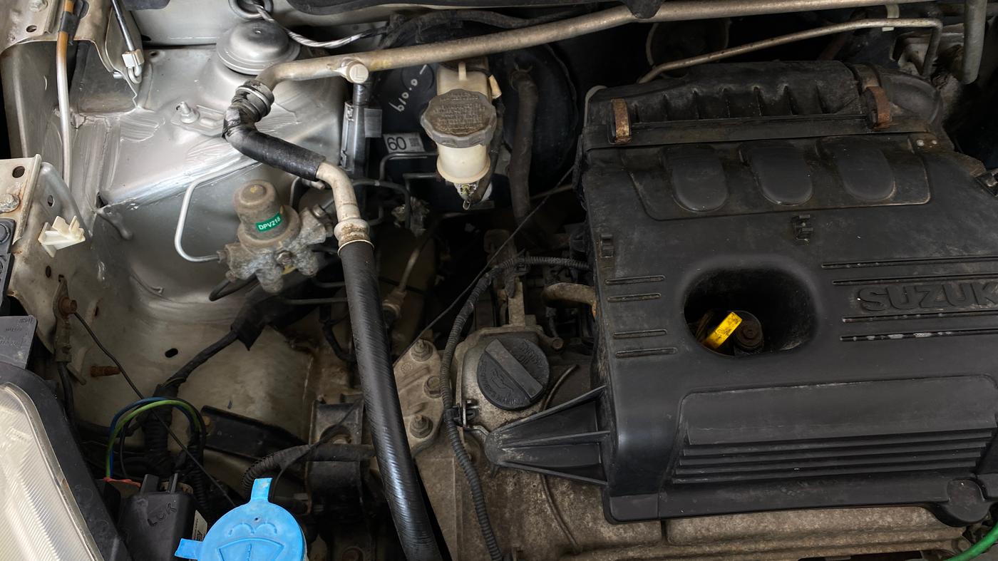 2014 Maruti Celerio VXI, Petrol, Manual, 66,421 km, Engine View - Right