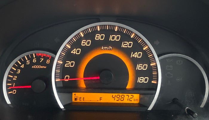 2014 Maruti Wagon R 1.0 VXI, Petrol, Manual, 49,916 km, Odometer Image