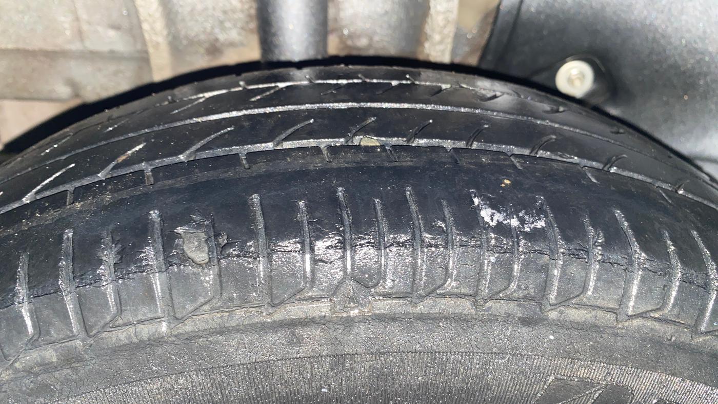 2018 Tata Tiago XM PETROL, Petrol, Manual, 64,338 km, Right Rear Tyre Tread