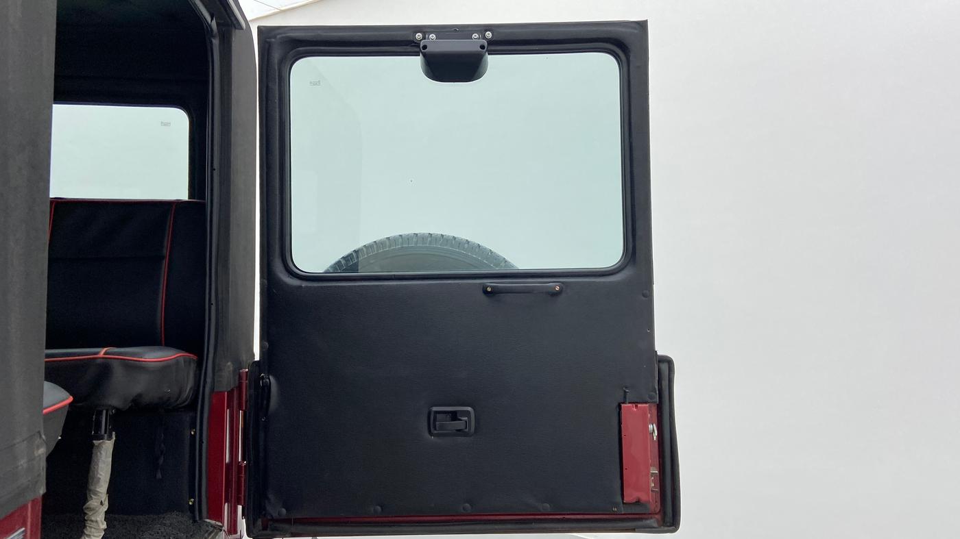 2014 Mahindra Thar CRDE 4X4 BS IV, Diesel, Manual, 68,629 km, Boot Door Open