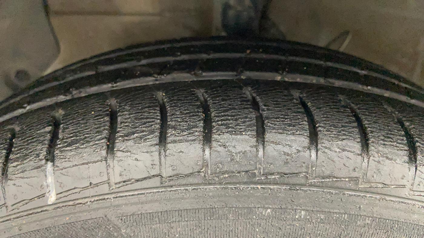 2019 Hyundai NEW SANTRO SPORTZ AMT, Petrol, Automatic, 55,481 km, Left Front Tyre Tread