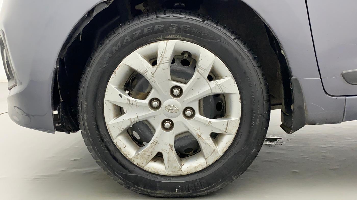 2013 Hyundai Grand i10 SPORTZ 1.2 KAPPA VTVT, Petrol, Manual, 19,732 km, Left Front Wheel