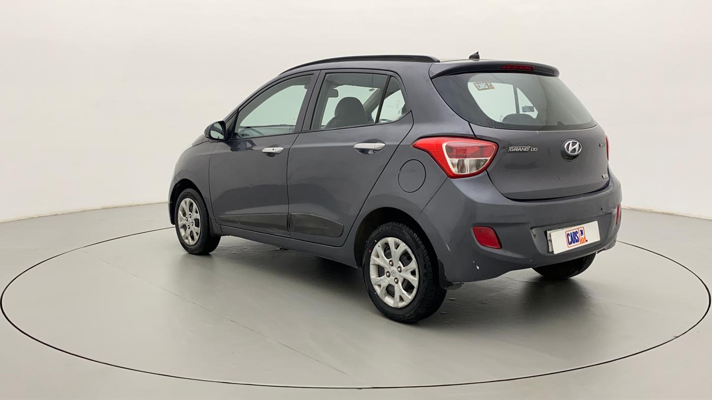 2013 Hyundai Grand i10 SPORTZ 1.2 KAPPA VTVT, Petrol, Manual, 19,732 km, Left Back Diagonal