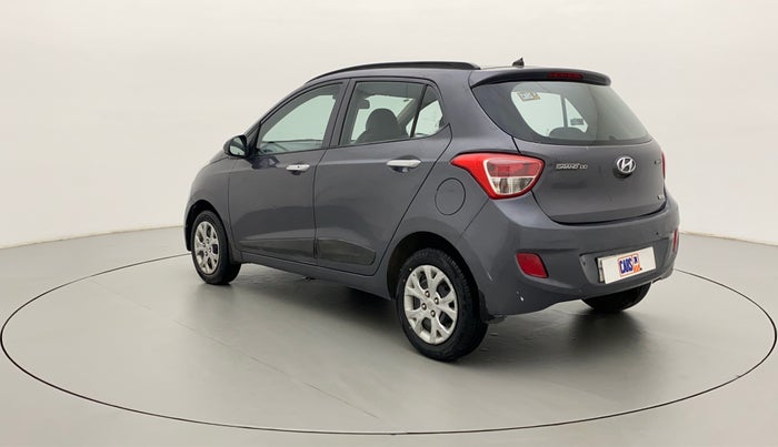 2013 Hyundai Grand i10 SPORTZ 1.2 KAPPA VTVT, Petrol, Manual, 19,732 km, Left Back Diagonal