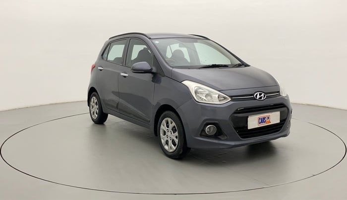 2013 Hyundai Grand i10 SPORTZ 1.2 KAPPA VTVT, Petrol, Manual, 19,732 km, Right Front Diagonal