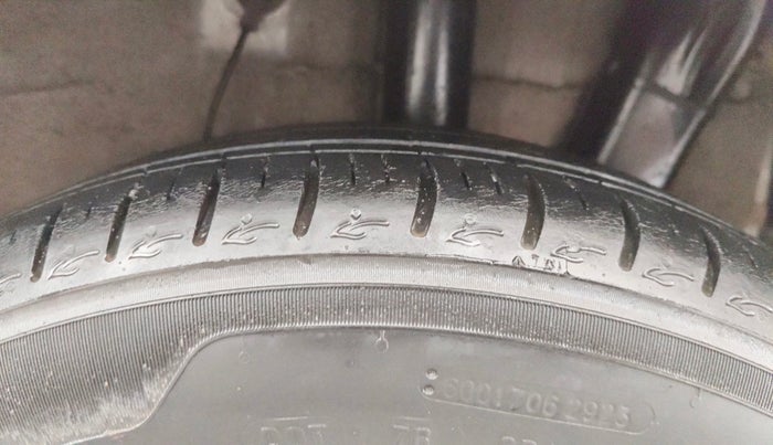 2023 Hyundai GRAND I10 NIOS SPORTZ 1.2 KAPPA VTVT, Petrol, Manual, 25,117 km, Left Rear Tyre Tread