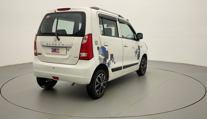 2016 Maruti Wagon R 1.0 VXI AMT, Petrol, Automatic, 91,825 km, Right Back Diagonal