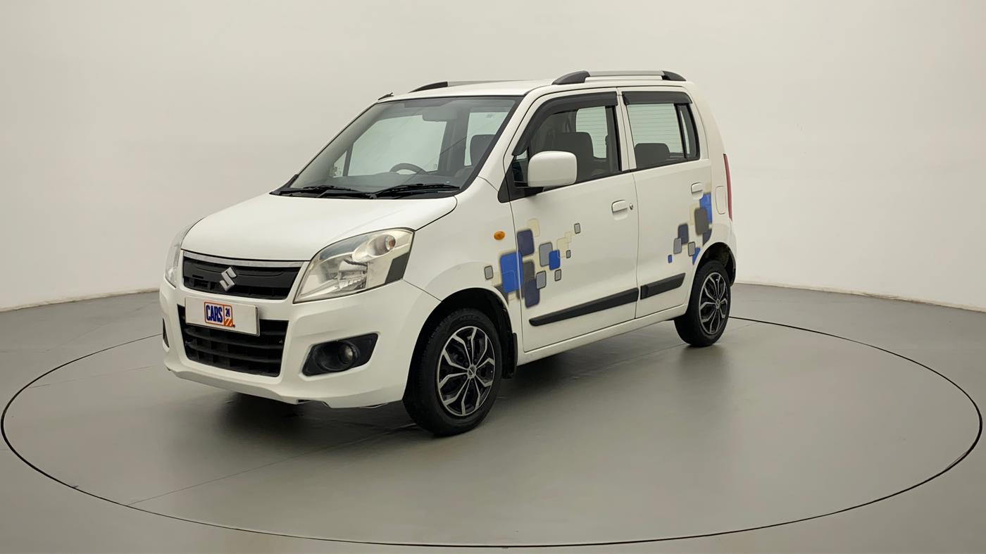 2016 Maruti Wagon R 1.0 VXI AMT, Petrol, Automatic, 91,825 km, Left Front Diagonal