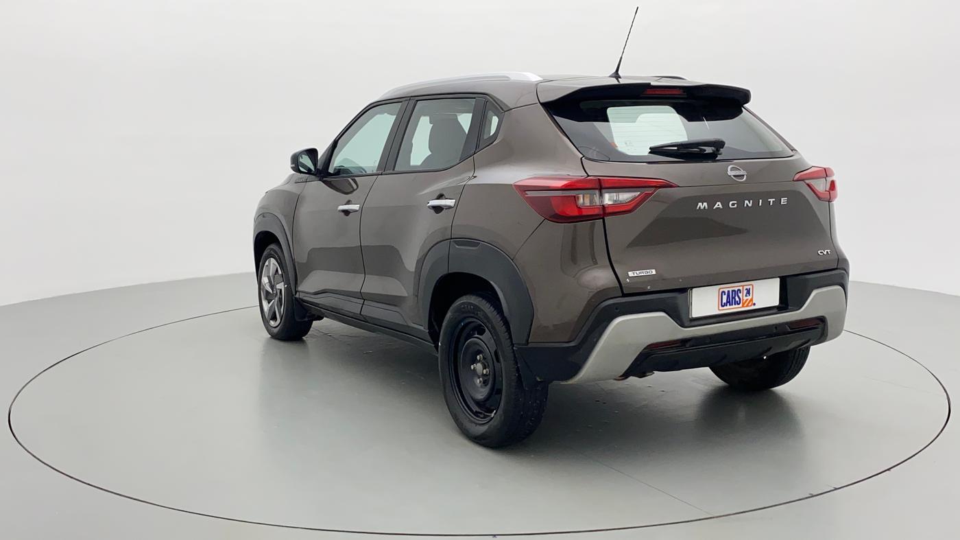 2021 Nissan MAGNITE XL Turbo CVT, Petrol, Automatic, 11,586 km, Left Back Diagonal