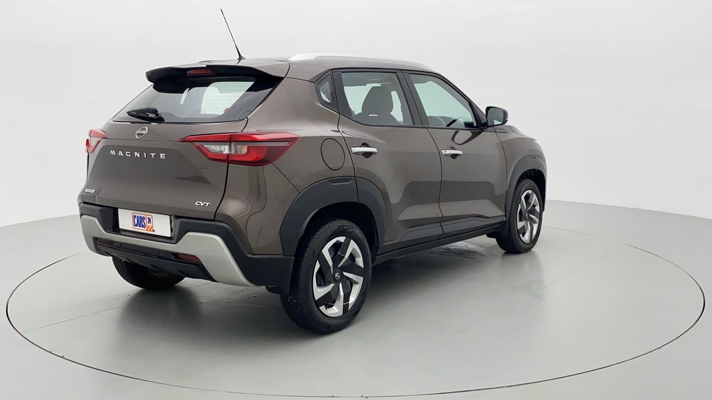 2021 Nissan MAGNITE XL Turbo CVT, Petrol, Automatic, 11,586 km, Right Back Diagonal