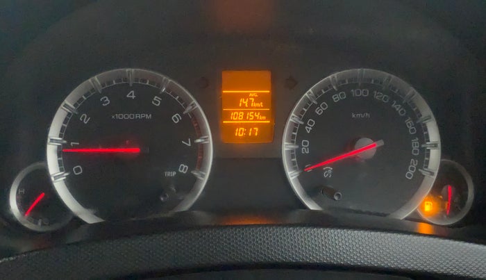 2013 Maruti Swift VXI, Petrol, Manual, 1,08,127 km, Odometer Image