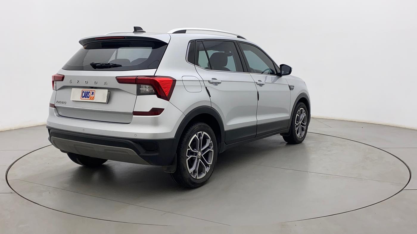 2022 Skoda KUSHAQ STYLE 1.0L TSI AT (6 AIRBAGS), Petrol, Automatic, 49,836 km, Right Back Diagonal