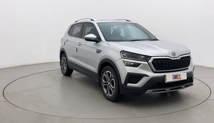 2022 Skoda KUSHAQ STYLE 1.0L TSI AT (6 AIRBAGS), Petrol, Automatic, 49,836 km, Right Front Diagonal