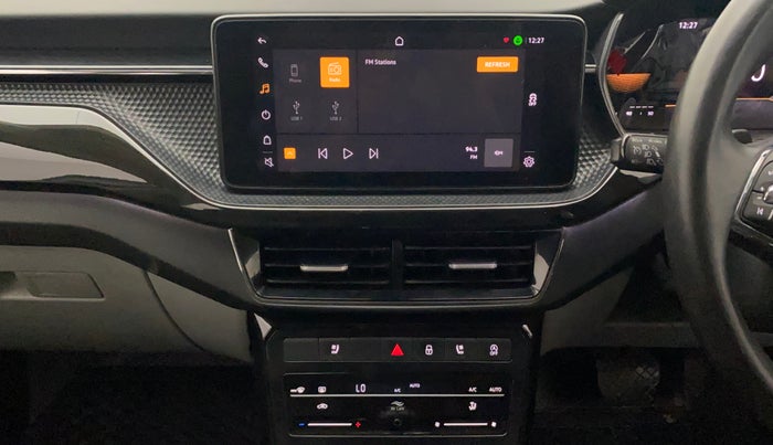 2022 Skoda KUSHAQ STYLE 1.0L TSI AT (6 AIRBAGS), Petrol, Automatic, 49,836 km, Air Conditioner